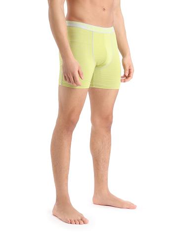 Ether / Shine Icebreaker Merino Anatomica Long Boxers Men's Underwear | AU 1283UZGT